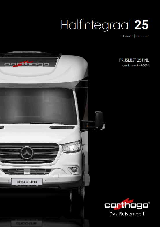 Carthago halfintegraal camper overzicht