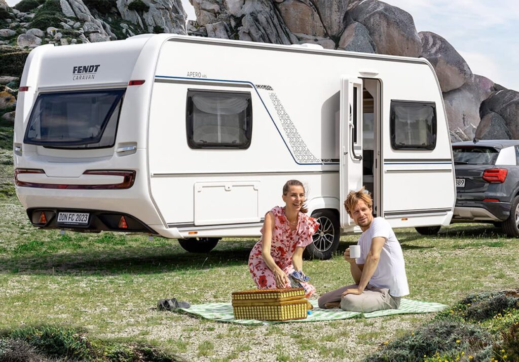 Fendt caravan Apero - indeling Fendt caravan